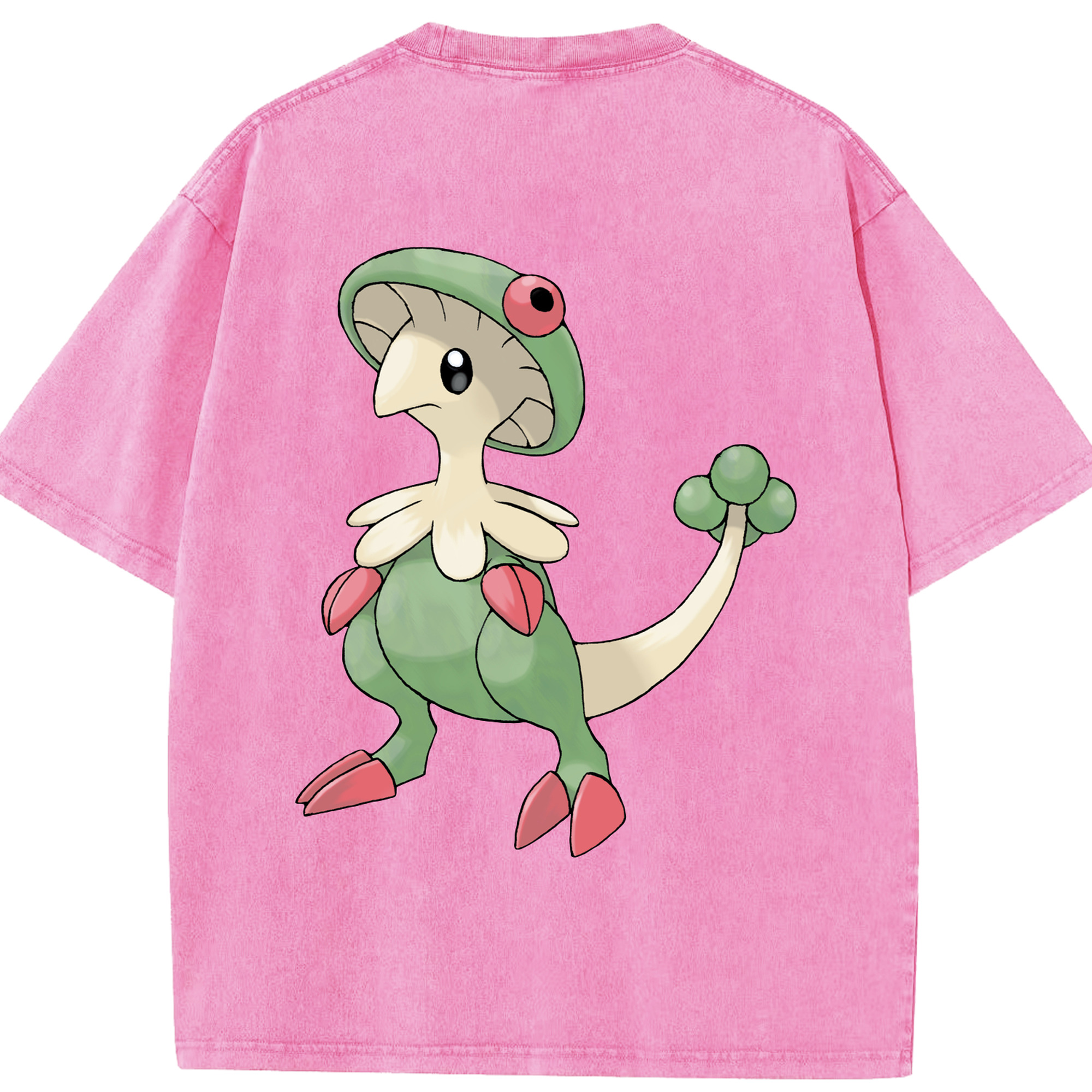 （画像用） ポケットモンスター Pokémon 綿100% ヴィンテージ風 半袖Tシャツ（背面プリント）